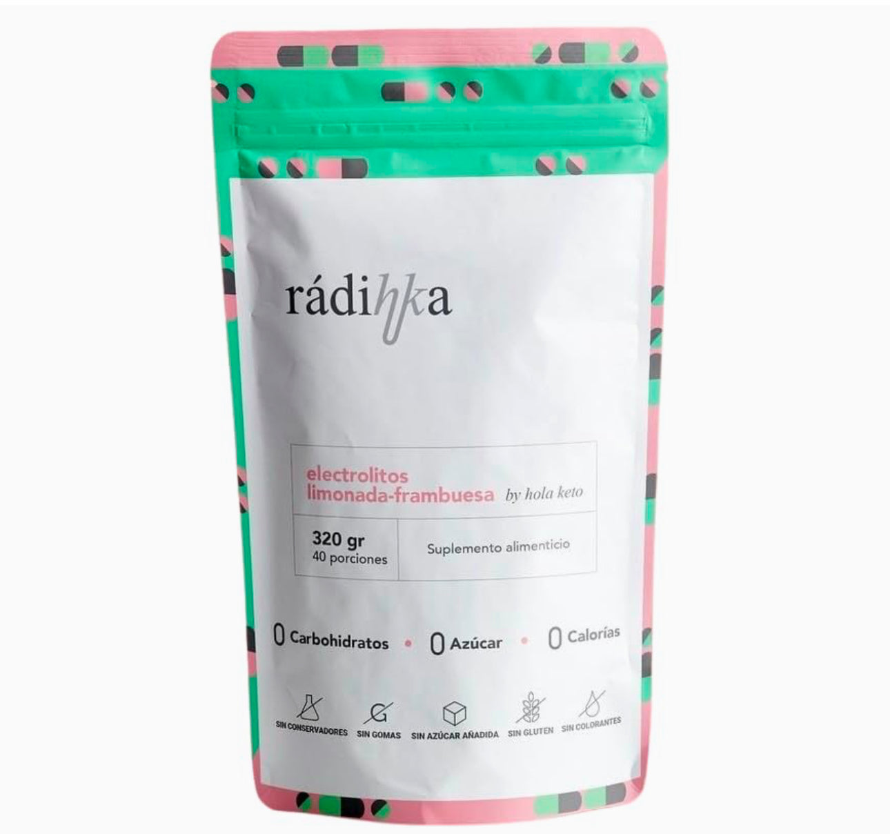 RADIHKA- Electrolitos limonada-frambuesa