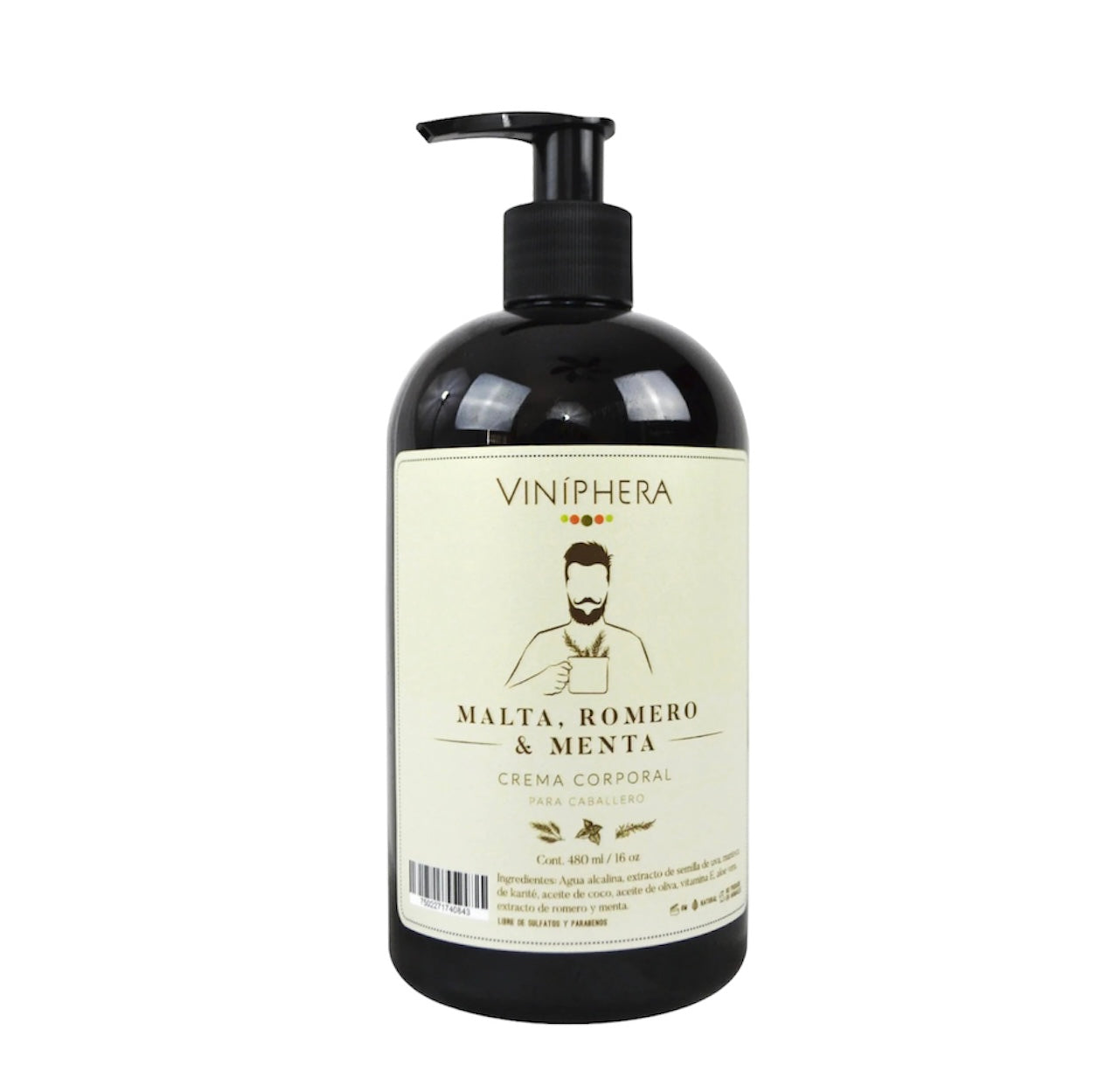 Viniphera- Crema corporal para caballero