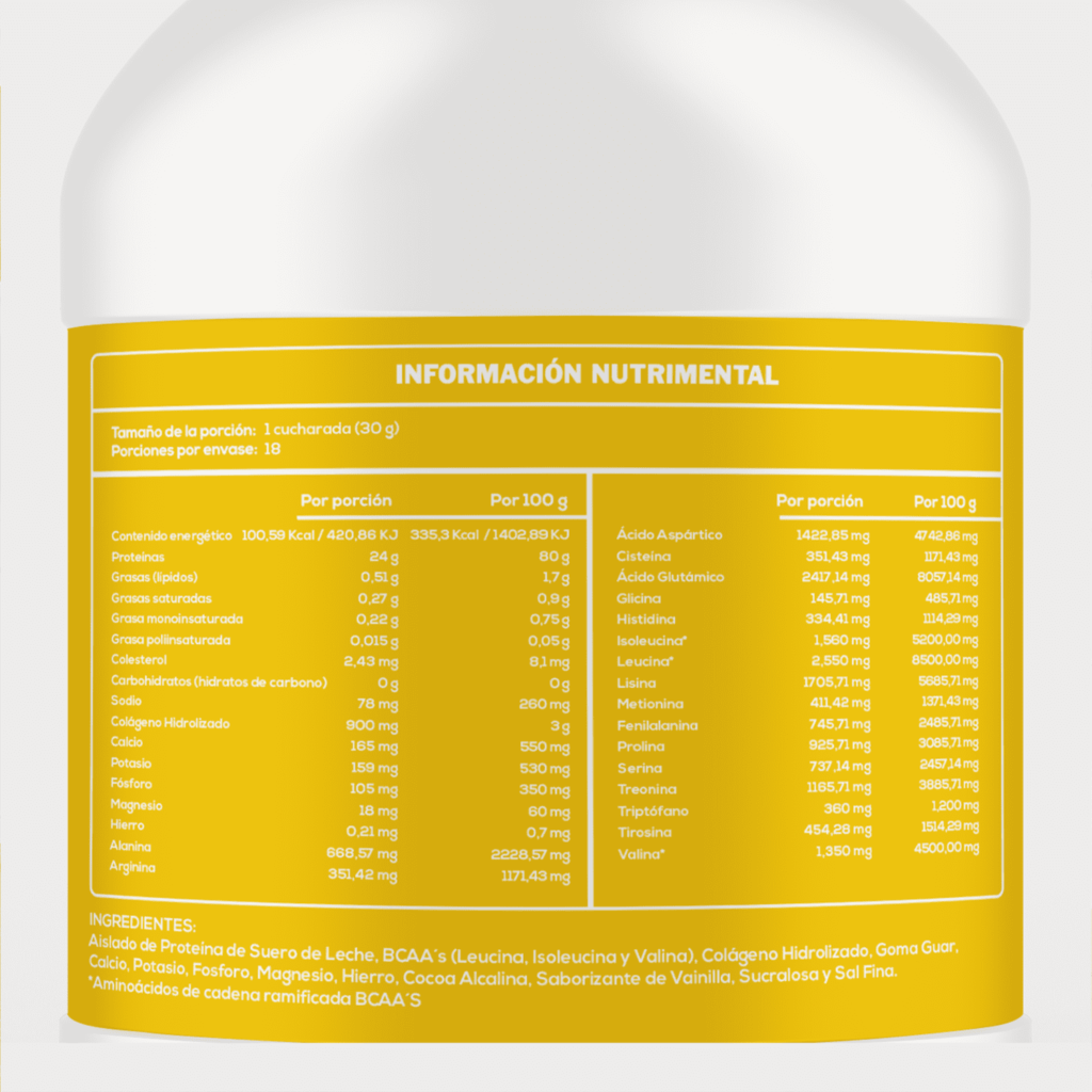 Carofit- Proteina vegana VAINILLA