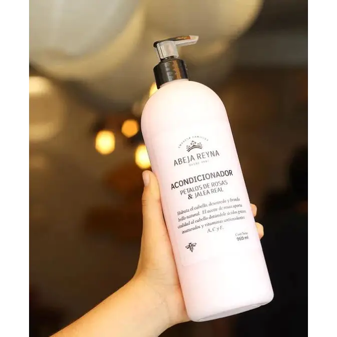 Abeja Reyna- Acondicionador pétalos de rosa y jalea real