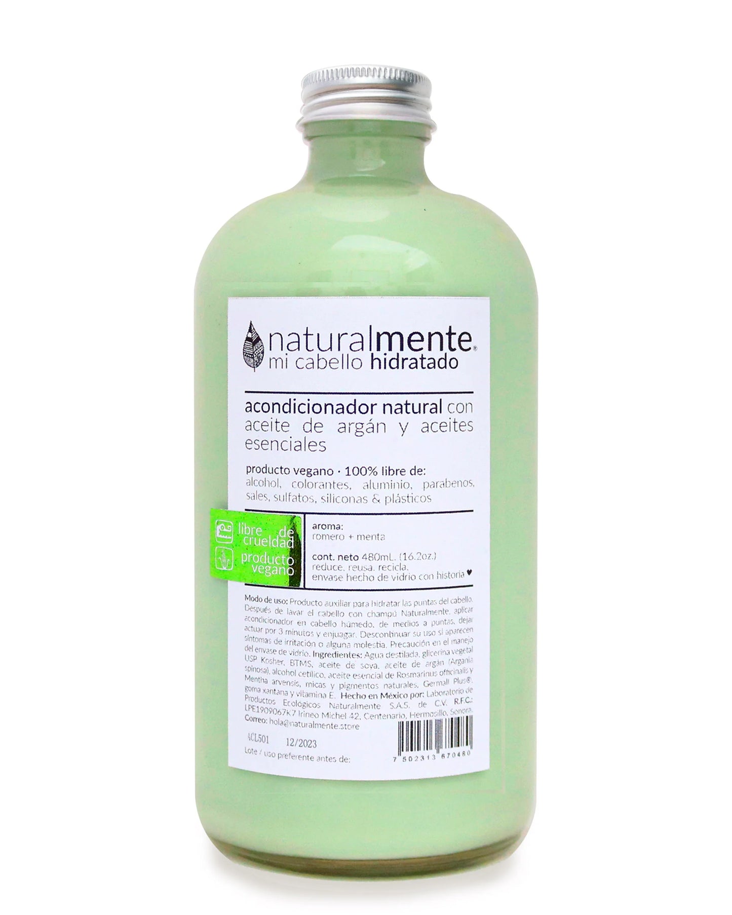 Naturalmente- Acondicionador natural para crecimiento