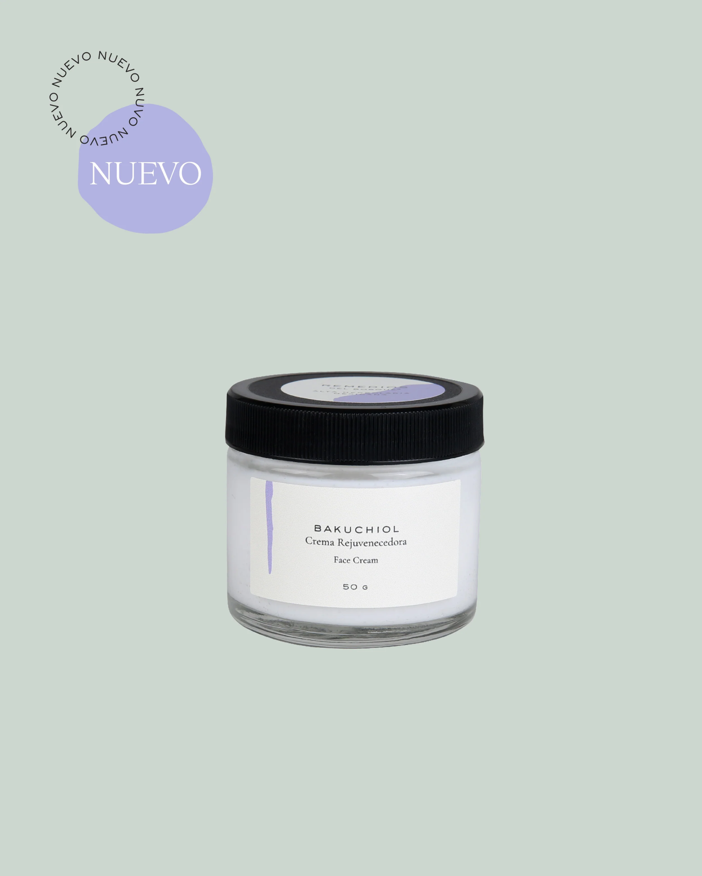 Remedios del bosque- Crema facial rejuvenecedora Bakuchiol