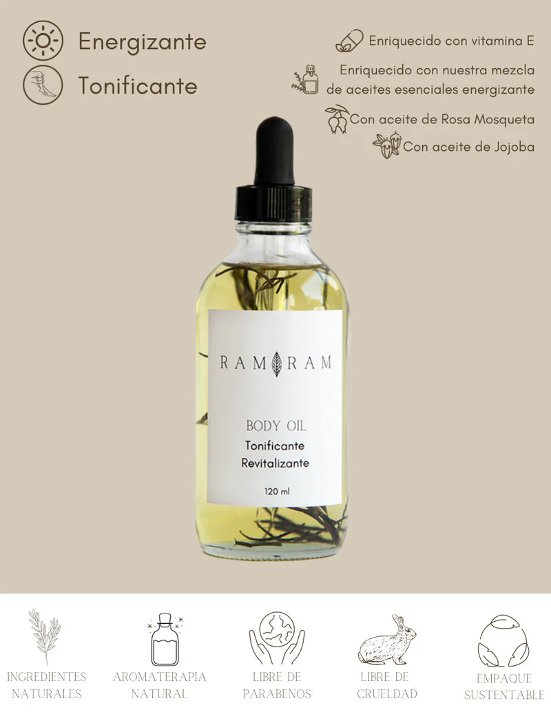 Ram Ram- Body Oil “Revitalizante Tonificante”