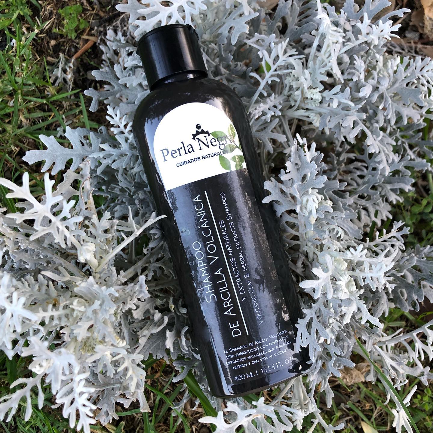 Perla Negra- Shampoo de arcilla volcánica