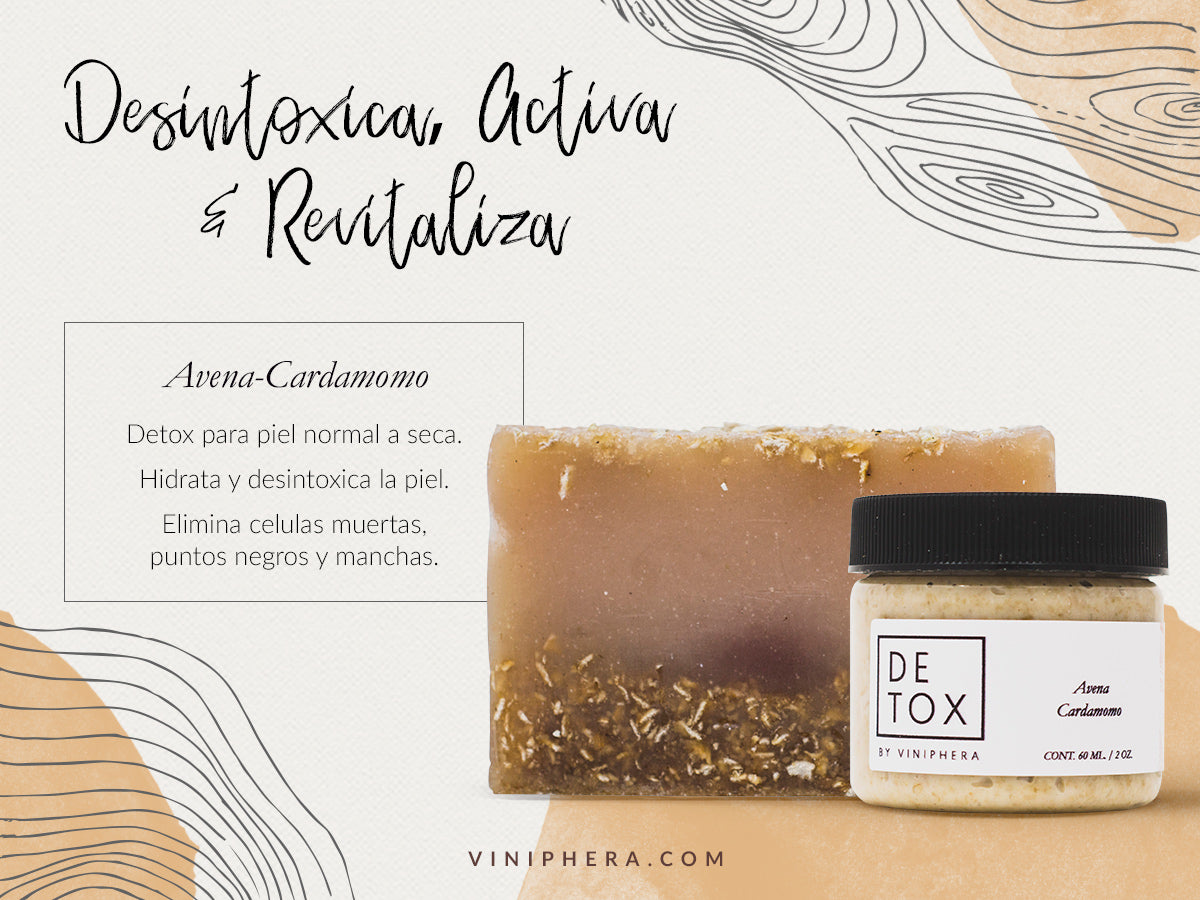 Viniphera- Jabón sólido Avena-Cardamomo