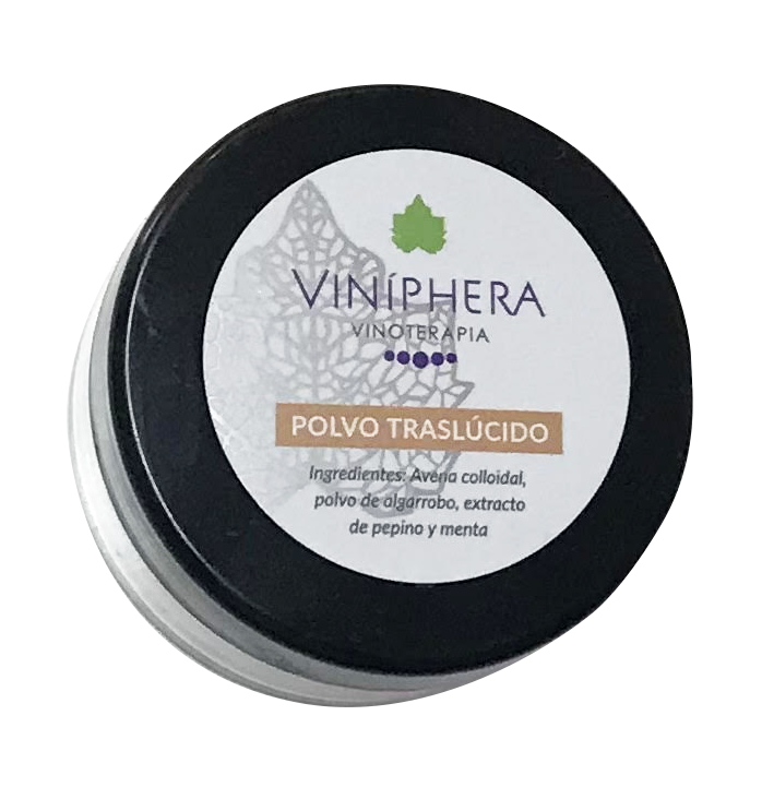 Viniphera- Polvo traslúcido Vinoterapia