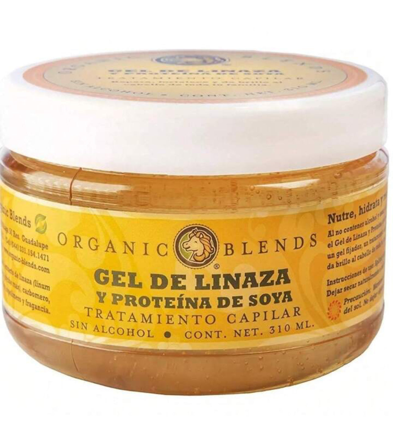 Organic Blends- Gel de linaza