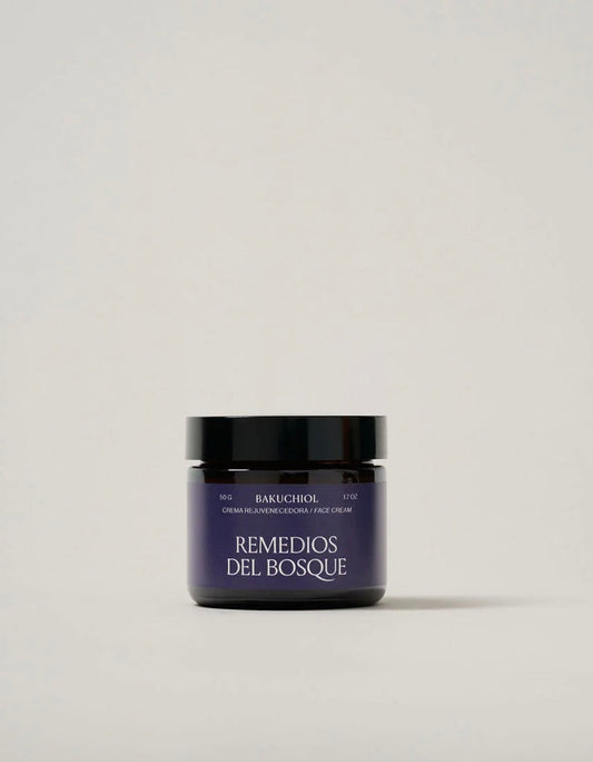 Remedios del bosque- Crema facial rejuvenecedora Bakuchiol