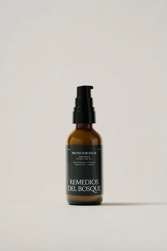 Remedios del Bosque- Protector Solar FPS 30+ Ácido Hialurónico BIO + Calaguala