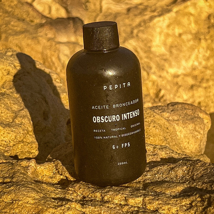 Pepita- Aceite bronceador