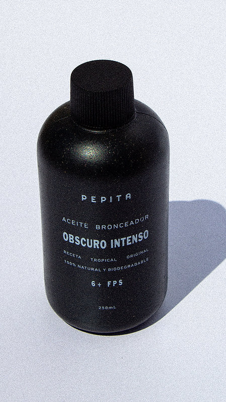 Pepita- Aceite bronceador