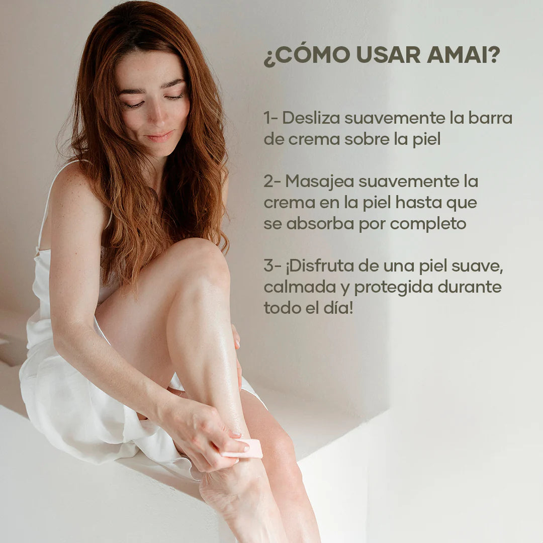 Amai- Crema corporal en barra | Oliva y Calendula