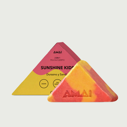 Amai- Shampoo y Jabón en Barra Todo en 1 para Niñ@s | Sunshine Kids