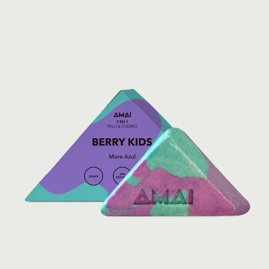 Amai- Shampoo y Jabón en Barra Todo en 1 para Niñ@s | Berry Kids