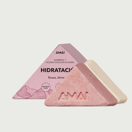 Amai- Dúo Hidratante | Shampoo y Acondicionador en barra