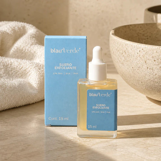 Blau Verde- Suero Exfoliante 10% AHA/BHA/PHA