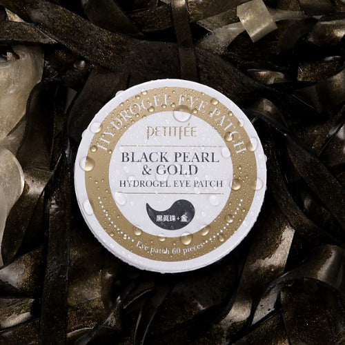 Petifee- Black Pearl & Gold Hydrogel Parches