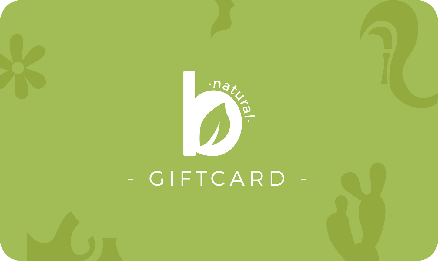 Bnatural- Tarjeta de regalo | GIFT CARD