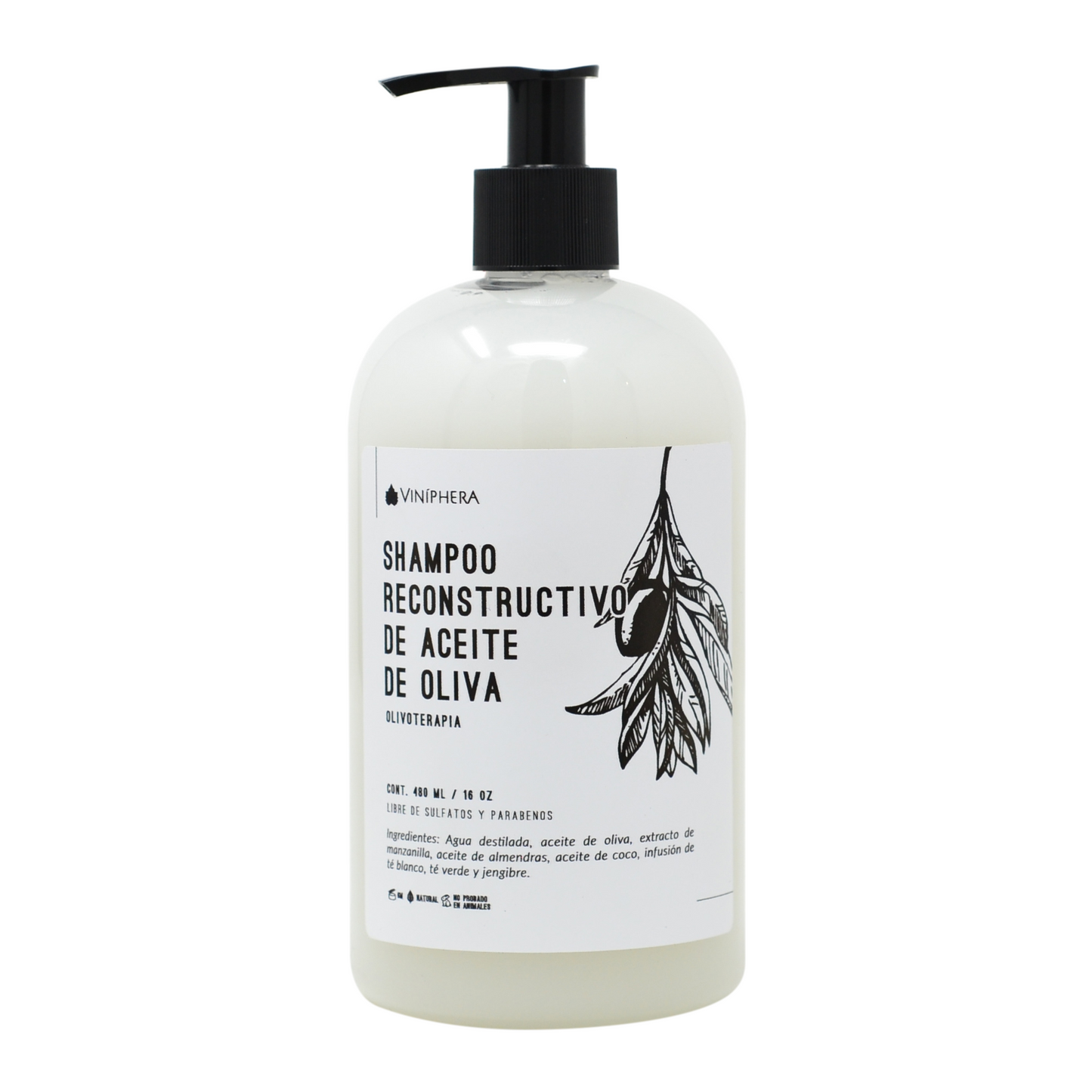Viniphera- Shampoo reconstructivo Olivoterapia