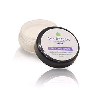 Viniphera- Polvo traslúcido Vinoterapia